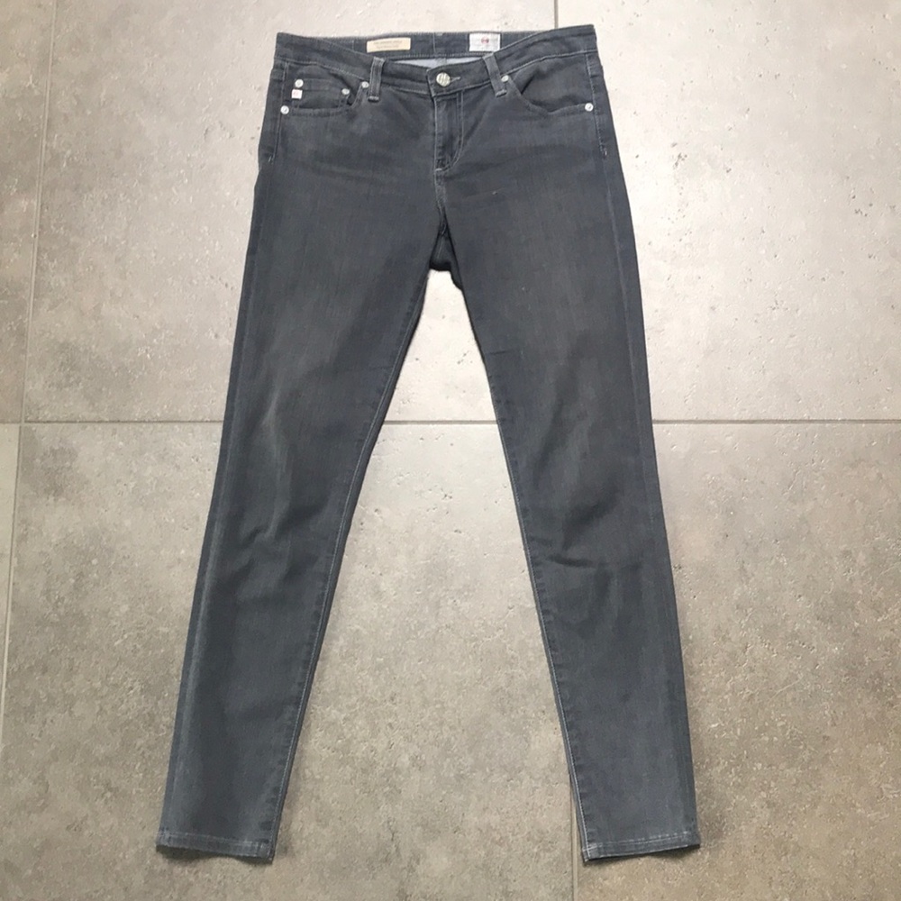 AG Adriano Goldschmied grey jeans
